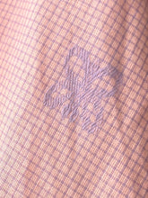 Load image into Gallery viewer, Hibisco Butterfly embroidered and checkered handwoven cotton dress (0-7 Years)