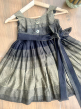 Load image into Gallery viewer, Stripes & Shades Handwoven Dress (0-7 Years)