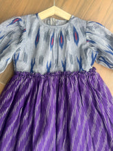 Load image into Gallery viewer, Ikat Bell-flower Dress (0-11 Years)