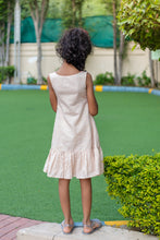 Load image into Gallery viewer, Ivory linen twirl dress (0-7 Years)