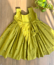 Load image into Gallery viewer, Classic Green Checkered Dress (0-7 Years)