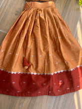 Load image into Gallery viewer, Blush in silver hand-woven Lehenga Blouse (0-11 Years)