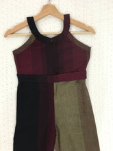 Load image into Gallery viewer, Girls Brown Cotton Stripes Jumpsuit (5-11 Years)
