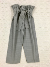 Load image into Gallery viewer, Girls High-waisted Paper Bag Pants With Hand-woven Blush Top (0-11 Years)