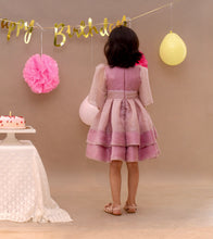 Load image into Gallery viewer, Little Lady in Lustrous Lilac  (0-11 Years)