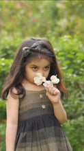 Load image into Gallery viewer, Stripes & Shades Handwoven Dress (0-7 Years)