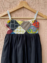 Load image into Gallery viewer, Kalamkari Black sleeveless Party Dress (1-11 Years)