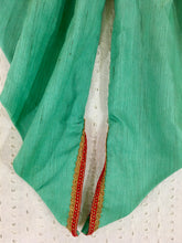 Load image into Gallery viewer, Girls Mint Ethnic Jump-suit With Coat (0-15 Years)