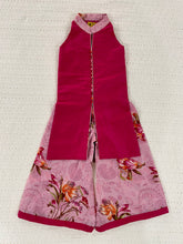 Load image into Gallery viewer, Girls Pink Tube Top With Floral Bottoms (1-11Years)