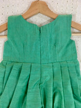 Load image into Gallery viewer, Girls Mint Ethnic Jump-suit With Coat (0-15 Years)