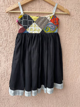 Load image into Gallery viewer, Kalamkari Black sleeveless Party Dress (1-11 Years)
