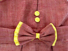 Load image into Gallery viewer, Baby Girls Brick Red Party Dress (0-9 Years)