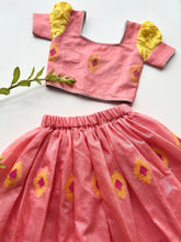 Load image into Gallery viewer, Sunset Peach Lehenga Set (0-11 Years)