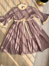 Load image into Gallery viewer, Vintage Checkered Hand-woven Dress (0-11 Years)
