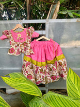 Load image into Gallery viewer, Flamingo - An ethnic lehenga set made in finest kalamkari art
