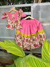 Load image into Gallery viewer, Flamingo - An ethnic lehenga set made in finest kalamkari art
