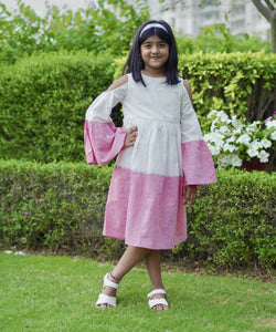 Cinderella in Pink Handwoven Dress (0-10 Years)