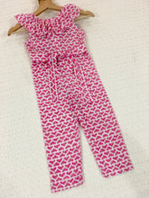 Load image into Gallery viewer, Girls Pink Cotton Candy Jump-suit (3-11 Years)
