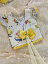 Load image into Gallery viewer, Pastel Yellow Chirping birds Lehenga set (0-5 Years)

