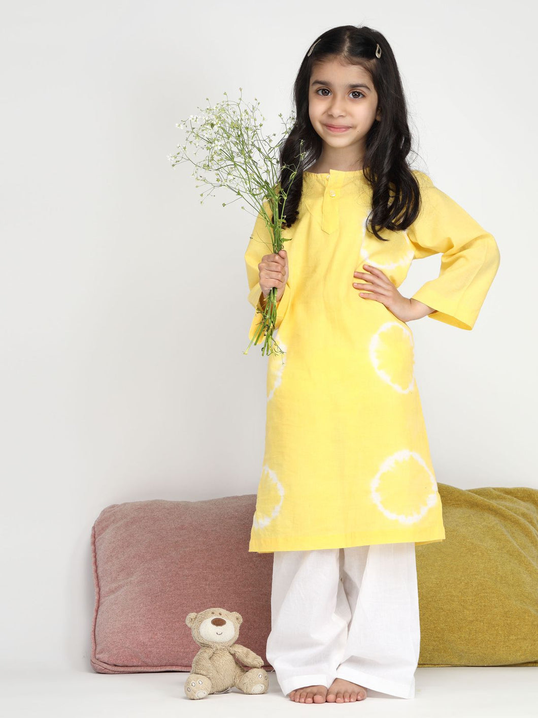 Sunshine Yellow Pyjama set (0-7 Years)
