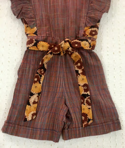 Girls Sandal-wood Jumpsuit (1-10 Years)