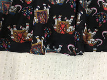 Load image into Gallery viewer, Hibisco Girls Black Kalamkari Elephant Prints Long Gown With Pink Net Cape
