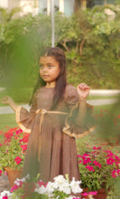 Load image into Gallery viewer, Vintage Checkered Hand-woven Dress (0-11 Years)
